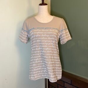 XXS Denim & Co Short Sleeve Shirt DD11 6157